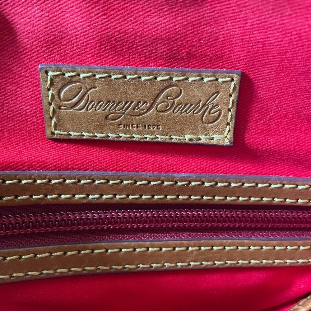 Dooney and Bourke Florentine leather small backpack.